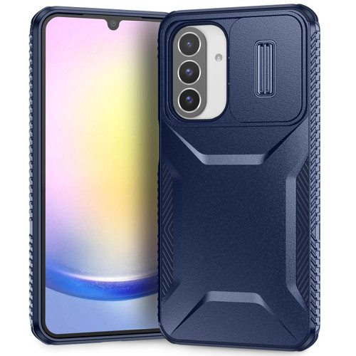 Samsung Galaxy A26 5G Sliding Camshield Phone Case - Blue