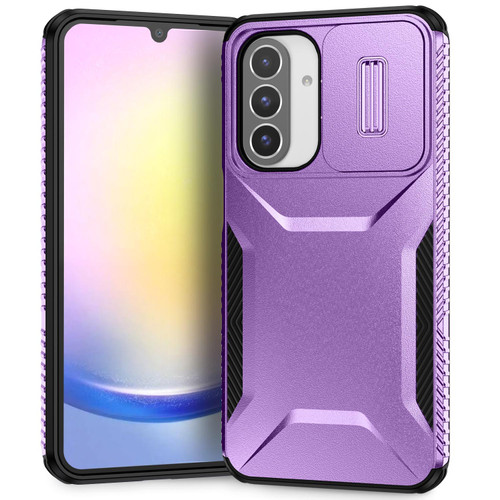 Samsung Galaxy A26 5G Sliding Camshield Phone Case - Purple Samsung Galaxy A26 5G Sliding Camshield Phone Case - Purple