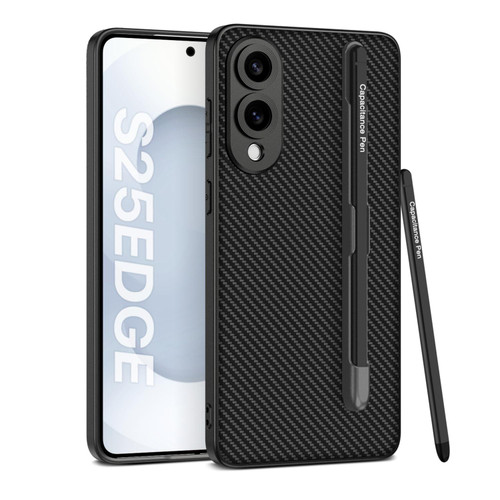 Samsung Galaxy S25 Edge 5G GKK Metal Paint Skin Feel Leather Phone