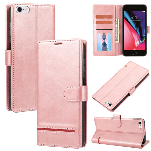iPhone 7 / 8 / SE 2020 / SE 2022 Classic Wallet Flip Leather Phone Case - Pink