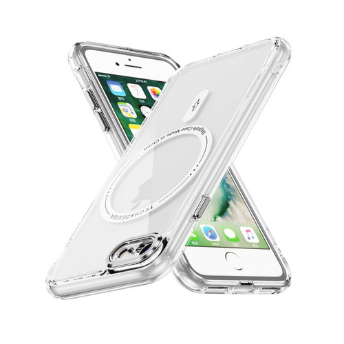 iPhone 7 / 8 / SE 2020 / SE 2022 Airbag Magsafe PC Hybrid TPU Phone Case - Transparent