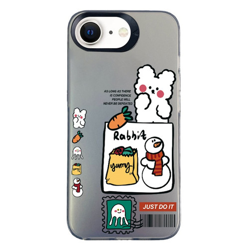 iPhone 7 / 8 / SE 2020 / SE 2022 Christmas Series PC Full Coverage Pattern Phone Case - CK050 Black