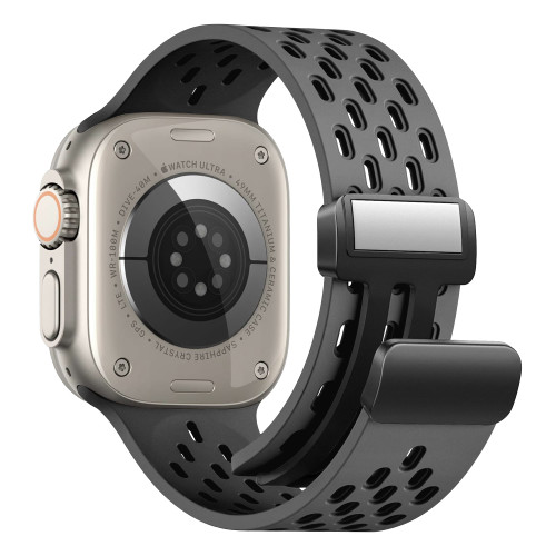 Nimbus9 FlexFit Sport Band for Apple Watch 44/45/46/49mm - Black