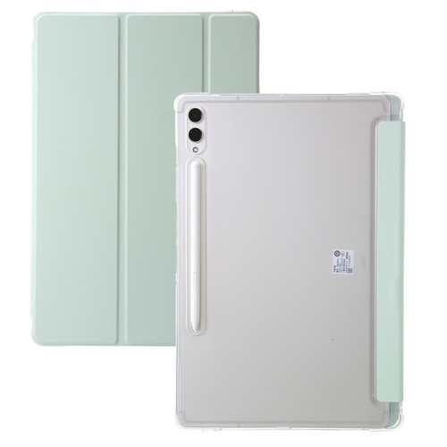Samsung Galaxy Tab S10 FE+ 3-Fold Clear Acrylic Leather Tablet