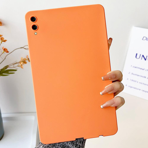 Samsung Galaxy Tab S9+ / S9 FE+ / S10+ Oil Spray Skin-friendly TPU Tablet Case - Orange