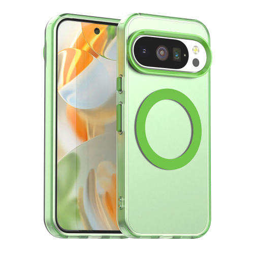 Google Pixel 10 / 10 Pro Candy Magsafe PC Hybrid TPU Phone Case - Green