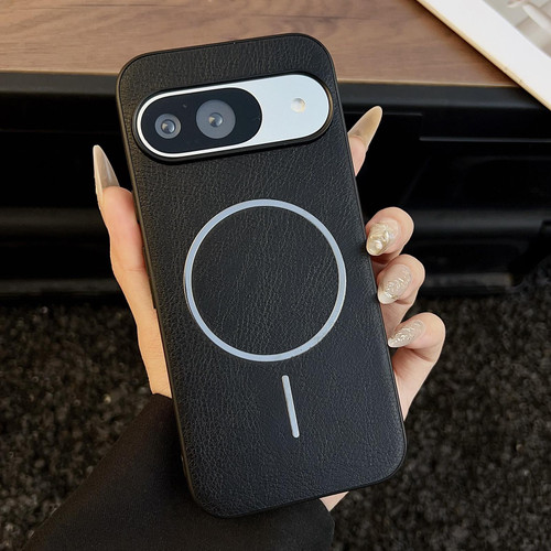 Google Pixel 10 / 10 Pro Crazy Horse Texture MagSafe Phone Case - Black
