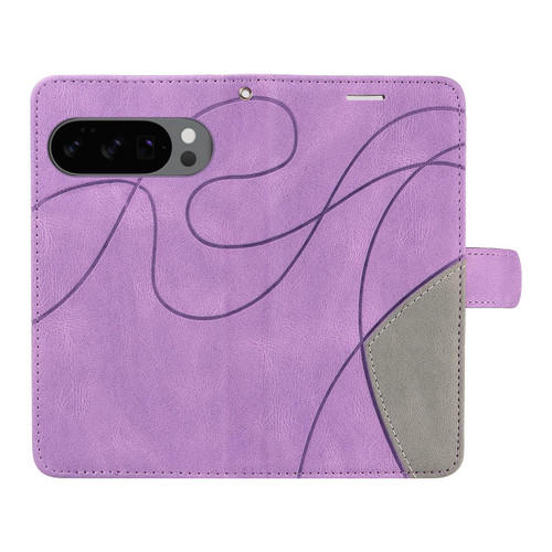 Google Pixel 10 / 10 Pro Global Dual-color Splicing Flip Leather