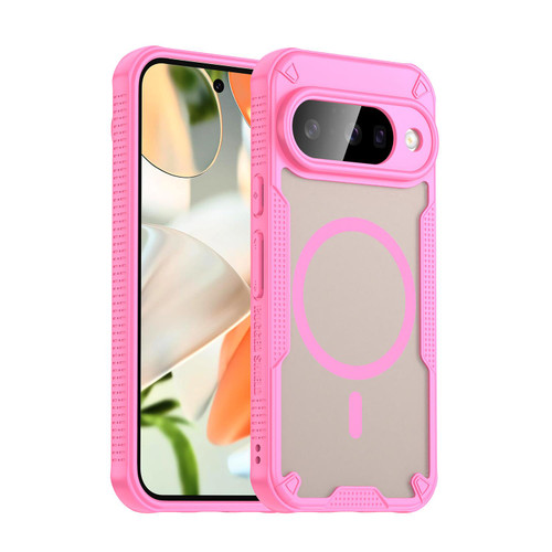 Google Pixel 10 Armor Glaze MagSafe Magnetic Phone Case - Pink