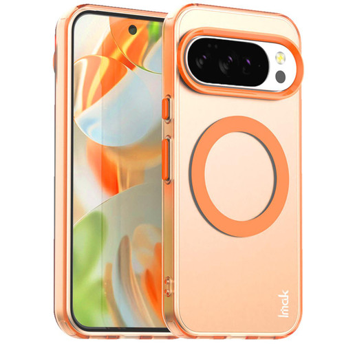 Google Pixel 10 Pro XL IMAK Candy Series Shockproof MagSafe Phone Case - Orange
