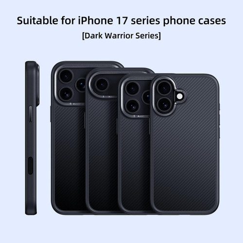 iPhone 17 Pro Max Carbon Fiber Kevlar MagSafe Magnetic Phone Case