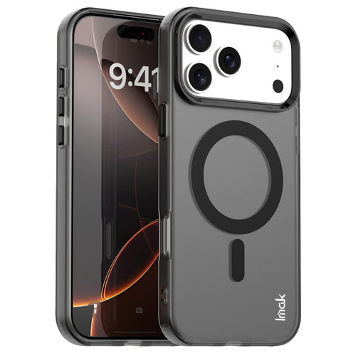 iPhone 17 Pro Max IMAK Candy Series Shockproof MagSafe Phone Case - Black