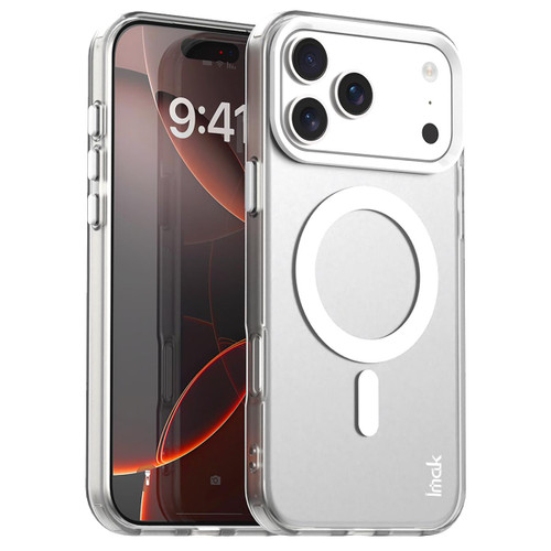 iPhone 17 Pro Max IMAK Candy Series Shockproof MagSafe Phone Case - White