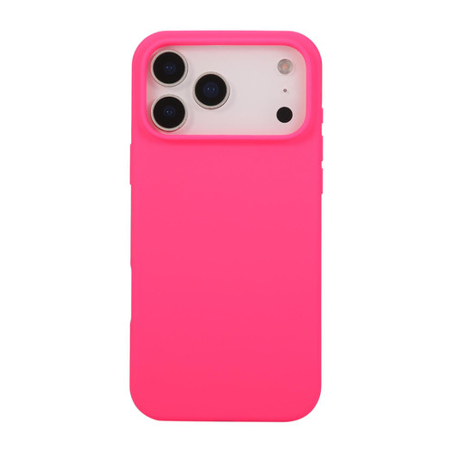 iPhone 17 Pro Max Liquid Silicone Phone Case - Brilliant Pink