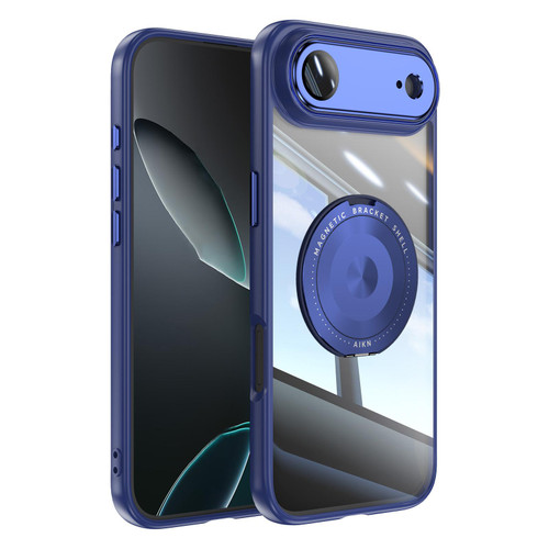 iPhone Air 360 Holder Magsafe Acrylic Hybrid TPU Phone Case - Blue