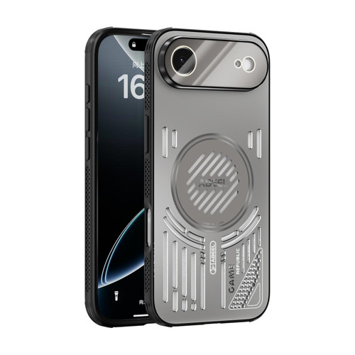 iPhone Air ABEEL Ice Fox Series Magsafe Heat Sink Cooling Phone Case - Titanium Gray