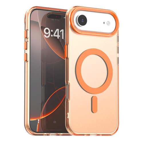 iPhone Air Candy Magsafe PC Hybrid TPU Phone Case - Orange