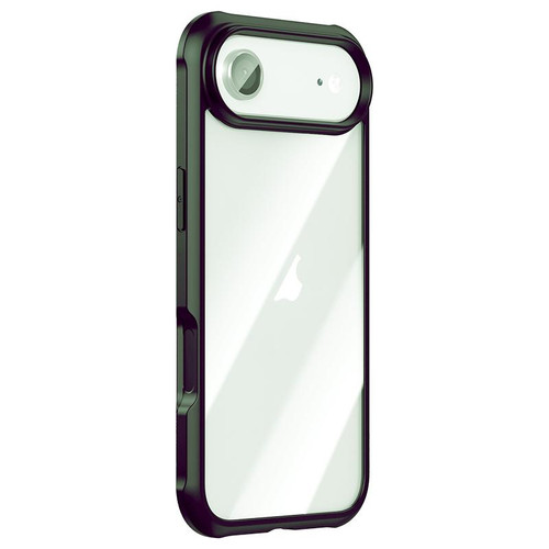 iPhone Air Double-sided Plastic Glass Phone Protective Case - Dark Green