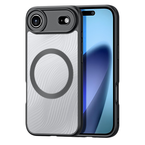 iPhone Air DUX DUCIS Aimo Mag Series TPU + PC MagSafe Frosted Feel Phone Case - Black