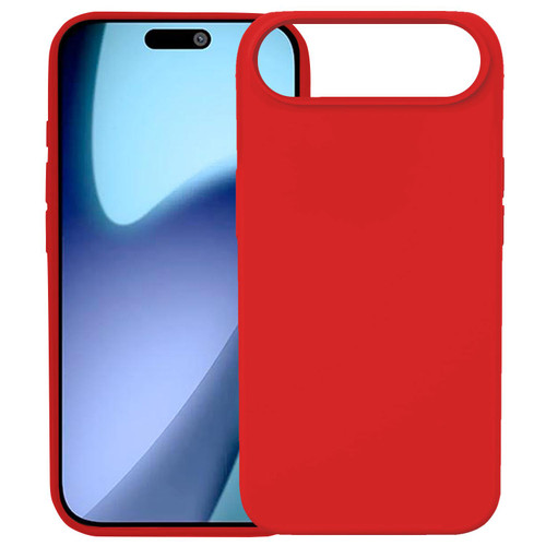 iPhone Air Kalebol Solid Color Simple All-inclusive Liquid Silicone Phone Case - Red