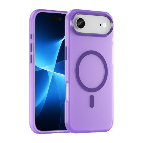 iPhone Air MagSafe Frosted Translucent TPU + PC Full Coverage Phone Case - Dark Purple iPhone Air MagSafe Frosted Translucent TPU + PC Full Coverage Phone Case - Dark Purple