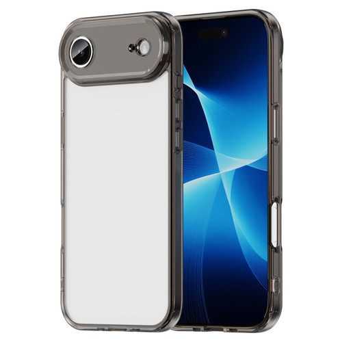 iPhone Air PC Hybrid TPU Airbag Shockproof Phone Case - Transparent Black