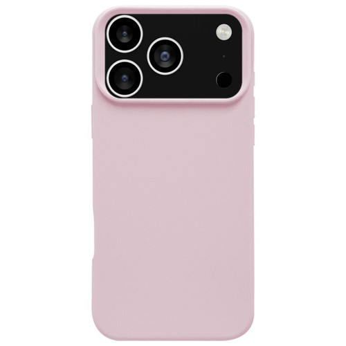 iPhone 17 Pro Dopamine Simple Imitation Liquid Silicone Phone Case - Sakura Powder iPhone 17 Pro Dopamine Simple Imitation Liquid Silicone Phone Case - Sakura Powder