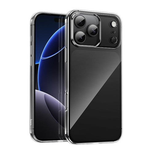iPhone 17 Pro hoco Light Series Soft TPU Phone Case - Transparent