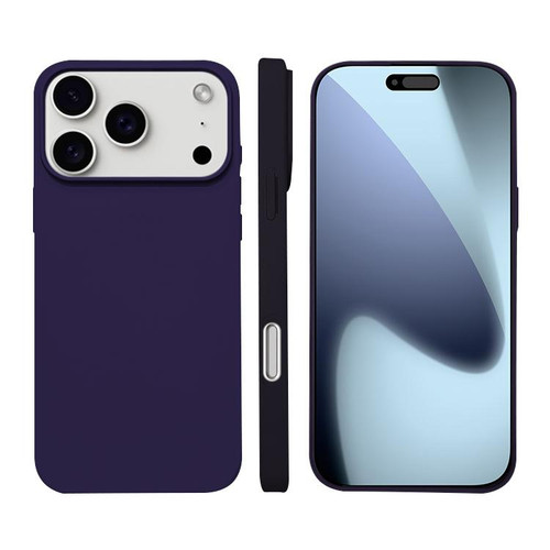 iPhone 17 Pro Max Liquid Silicone Phone MagSafe Case - Dark Purple