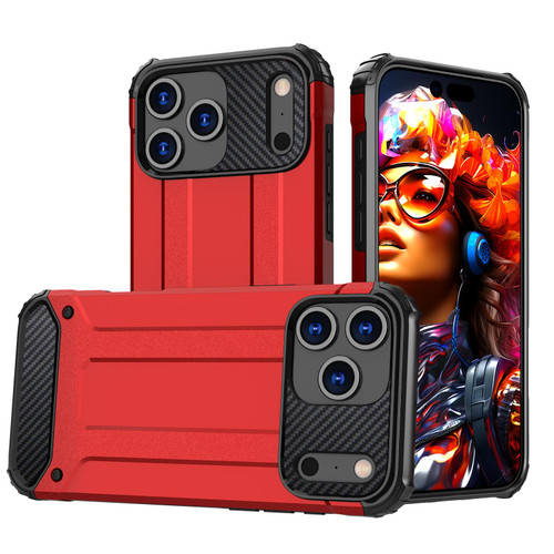 iPhone 17 Pro Magic Armor TPU Phone Case - Red iPhone 17 Pro Magic Armor TPU Phone Case - Red