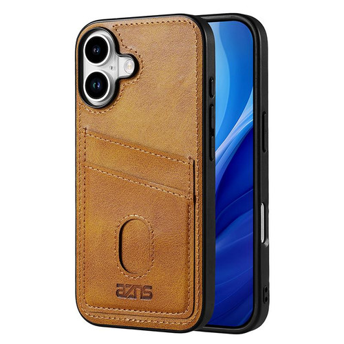 iPhone 17 AZNS K1 Series Card Slot Business Phone Case - Yellow