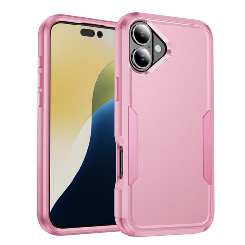 iPhone 17 Commuter Shockproof TPU + PC Phone Case - Pink