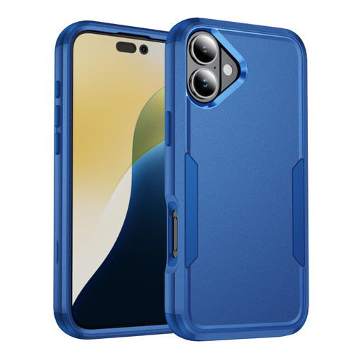 iPhone 17 Commuter Shockproof TPU + PC Phone Case - Royal Blue
