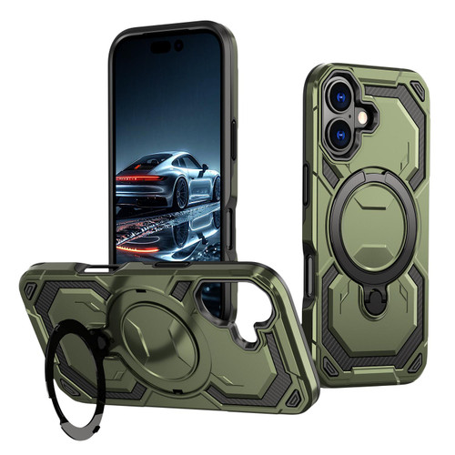 iPhone 17 Cooling MagSafe Holder Phone Case - Green