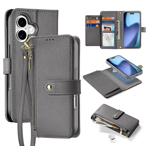 iPhone 17 Pro Max DUX DUCIS Lawa Series 2 in 1 Wallet Zipper