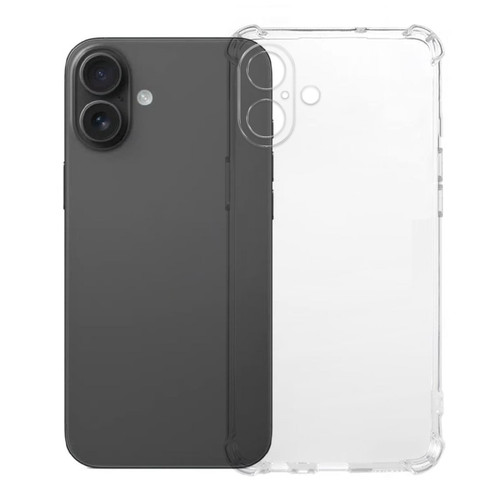 iPhone 17 Kalebol 1.5mm Four-Corner Airbags Shockproof Transparency TPU Phone Case