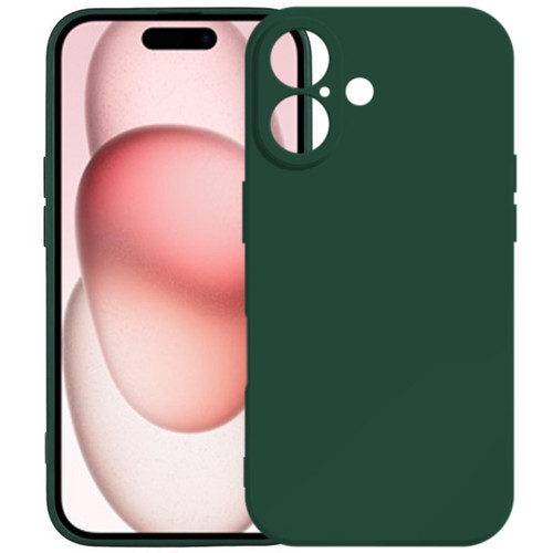 iPhone 17 Kalebol Precise Cutouts Solid Color TPU Phone Case - Dark Green iPhone 17 Kalebol Precise Cutouts Solid Color TPU Phone Case - Dark Green