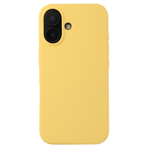iPhone 17 Liquid Silicone Phone Case - Yellow iPhone 17 Liquid Silicone Phone Case - Yellow