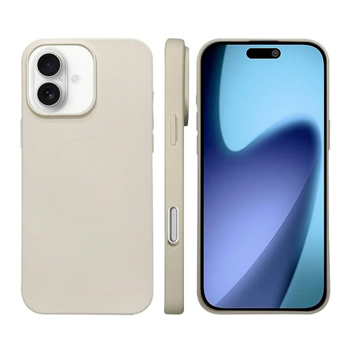 iPhone 17 Liquid Silicone Phone MagSafe Case - White