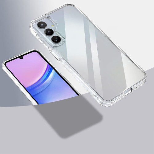 Samsung Galaxy A16 5G Armor Clear TPU Hybrid PC Phone Case - Clear