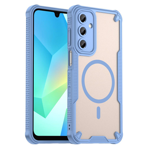 Samsung Galaxy A16 5G Armor Glaze MagSafe Magnetic Phone Case - Blue