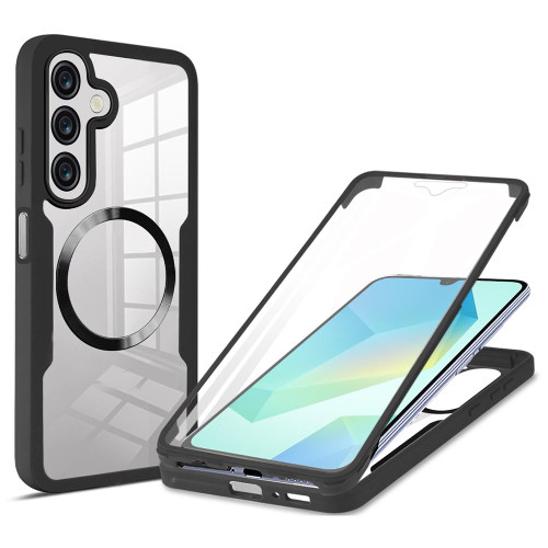 Samsung Galaxy A16 5G CD Texture MagSafe Phone Case - Black