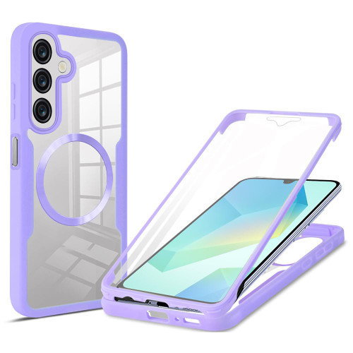 Samsung Galaxy A16 5G CD Texture MagSafe Phone Case - Purple
