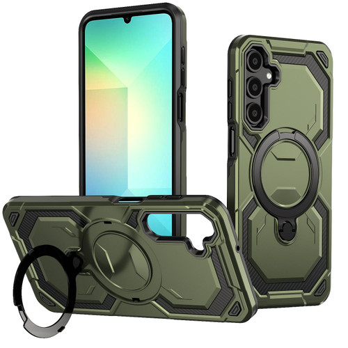 Samsung Galaxy A16 5G Cooling MagSafe Holder Phone Case - Green