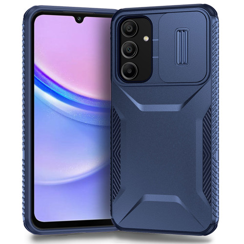 Samsung Galaxy A16 5G Sliding Camshield Phone Case - Blue