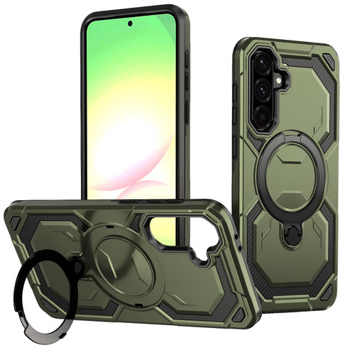 Samsung Galaxy A36 5G Cooling MagSafe Holder Phone Case - Green