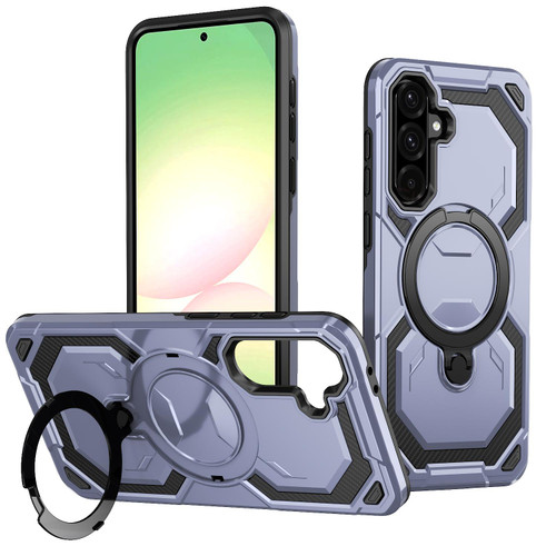 Samsung Galaxy A36 5G Cooling MagSafe Holder Phone Case - Light Blue