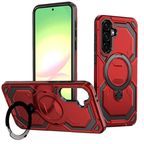 Samsung Galaxy A36 5G Cooling MagSafe Holder Phone Case - Red