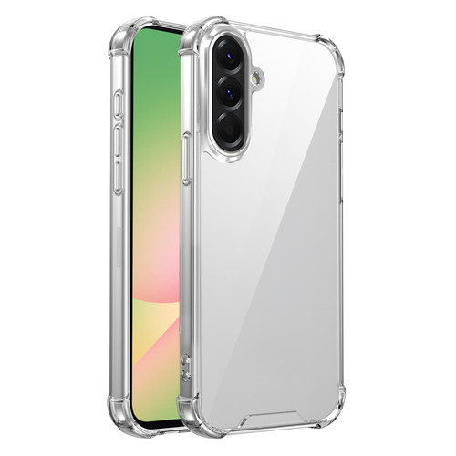 Samsung Galaxy A56 5G 4G / 5G Four-corner Shockproof Acrylic +TPU Phone Case - Transparent