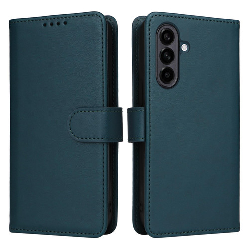 Samsung Galaxy A56 5G BETOPNICE BN-005 2 in 1 Detachable Imitate Genuine Leather Phone Case - Blue